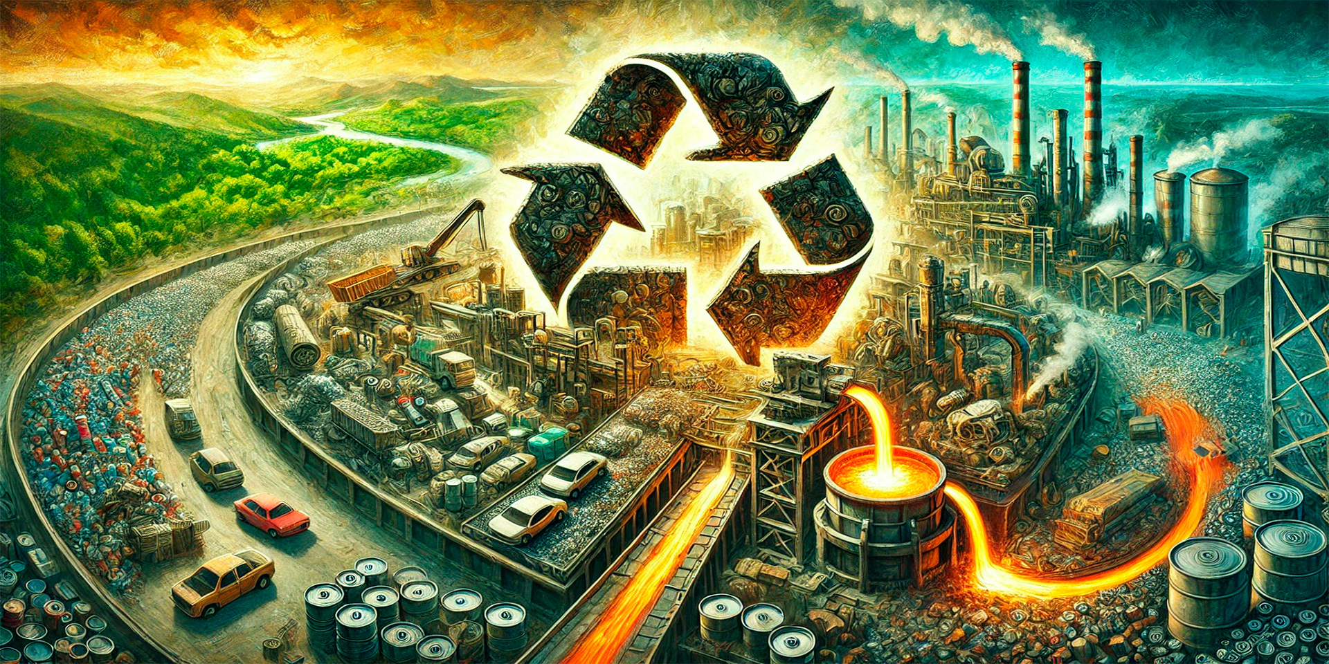 Benefits of metal recycling